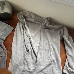Cabela's Light Gray Casual Hoodie